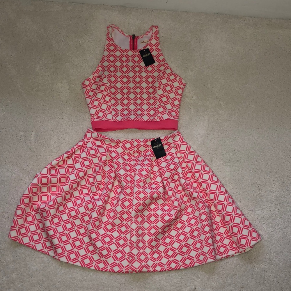 Skirt and shirt two piece